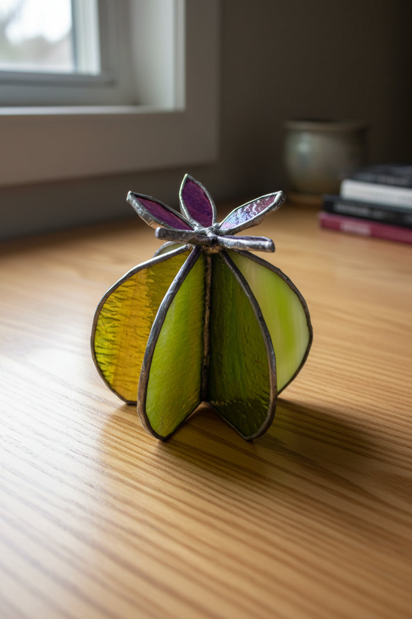 Stained Glass Barrel Cactus